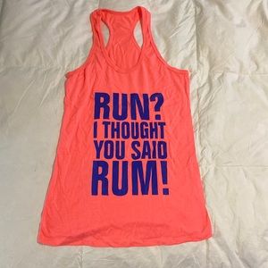 Razorback “Run? I thought you said Rum”